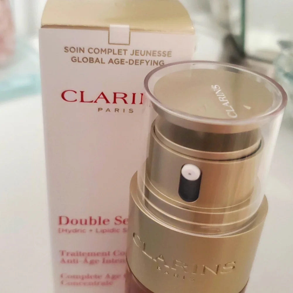 NIB CLARINS Double Serum Complete Age Control Concentrate 1 oz